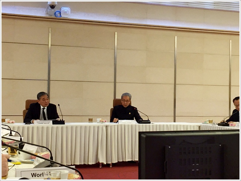 ﻿กรมบังคับคดีเข้าร่วมประชุมเรื่องการนำเสนอผลการศึกษาแนวทางการปรับปรุงสภาพแวดล้อมสำหรับการประกอบธุรกิจในประเทศไทยของธนาคารโลก